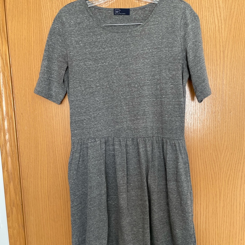 Gap Grey T-shit dress